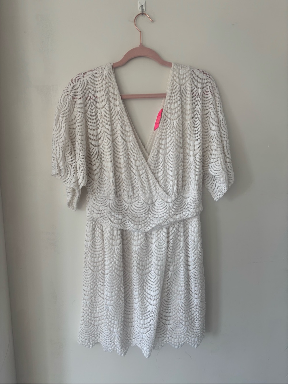 Lilly Pulitzer XL White Lace Romper
